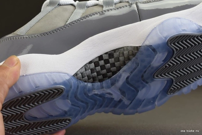 Rep Grey 11 Jordan Cool Air Low 528895-003 0604